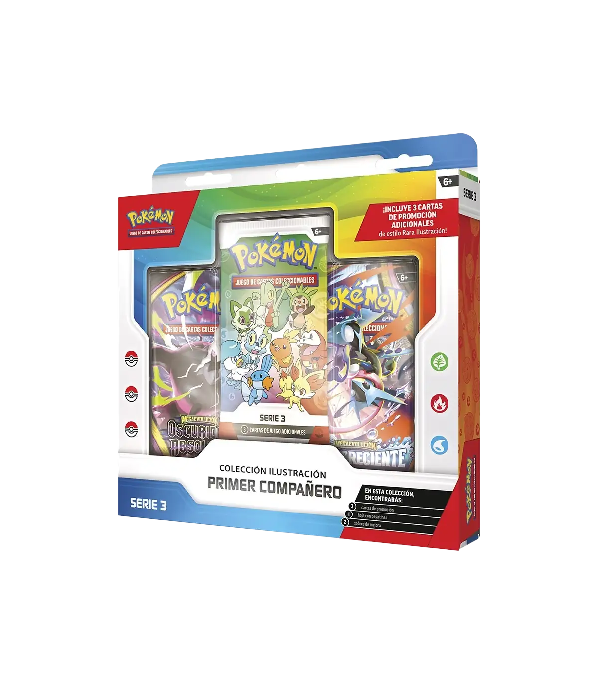 Pack Cajas First Partner Colección Ilustración Primer Compañero Serie 2 y Serie 3 - Español