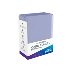 FUNDAS CARD COVERS TOP LOADING 35 PT TRANSPARENTE - PACK 25 UDS
