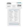 FUNDAS CLASSIC TRANSPARENTE TAMAÑO STANDARD 100 UD