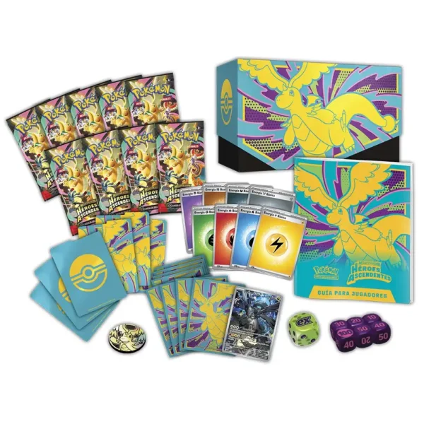 Caja de pokemon entrenador elite Heroes ascendentes