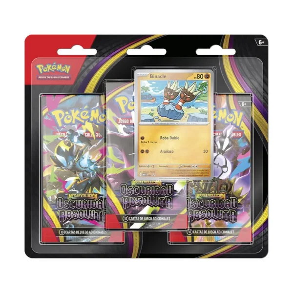 Blister Pokemon Oscuridad Absoluta - Español