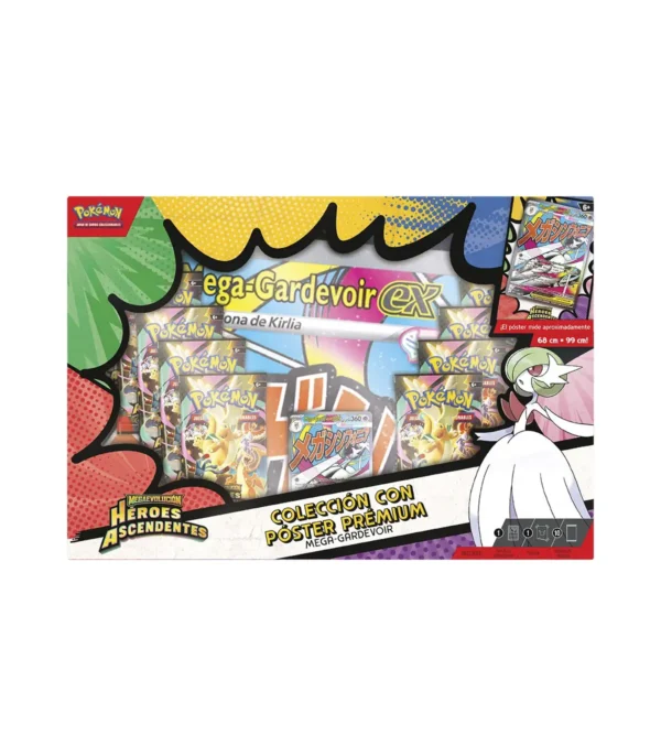 Caja Colección con Poster Premium Héroes Ascendentes - Español