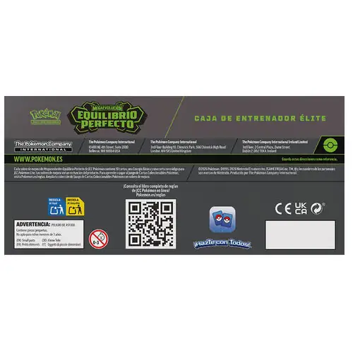 ETB Caja de Entrenador Elite Equilibrio Perfecto - Español