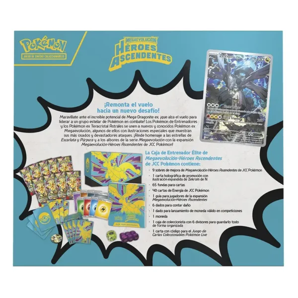 ETB Caja de Entrenador Elite Heroes Ascendentes - Español