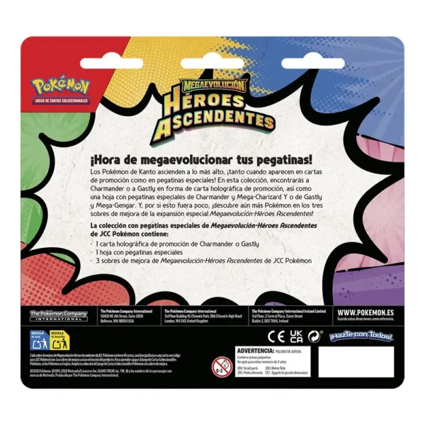 prepedido-pokemon-tcg-coleccion-con-pegatina-especial-q1-26 (3) Blister Pokemon con Pegatina Héroes Ascendentes - Español
