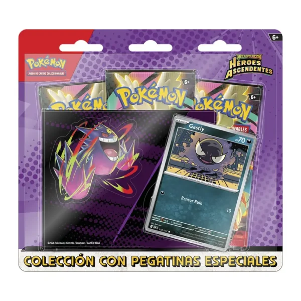 prepedido-pokemon-tcg-coleccion-con-pegatina-especial-q1-26 Blister Pokemon con Pegatina Héroes Ascendentes - Español